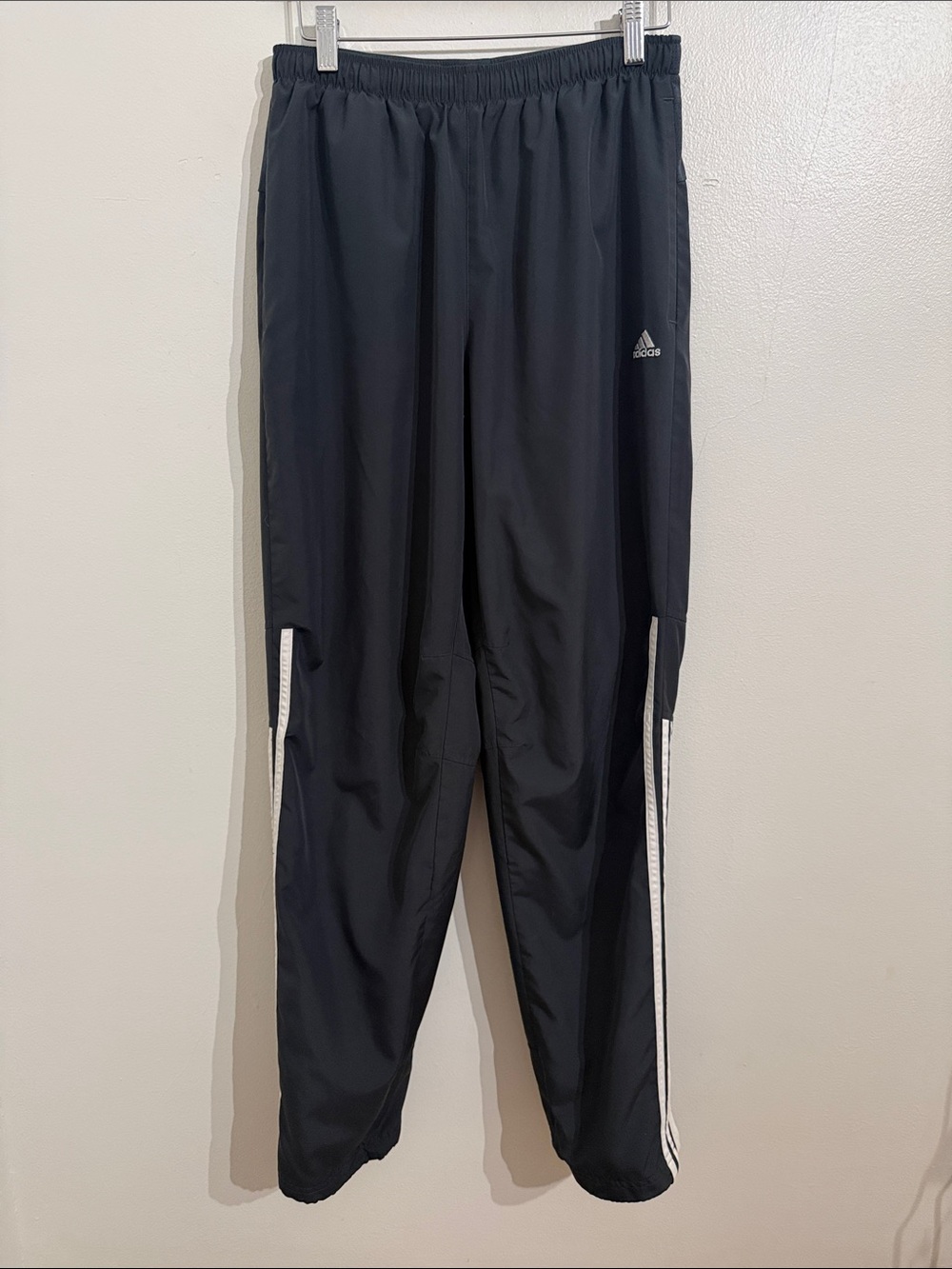 Vintage Adidas Y2K Windbreaker Track Pants Mens Extra Large Zipper Ankle